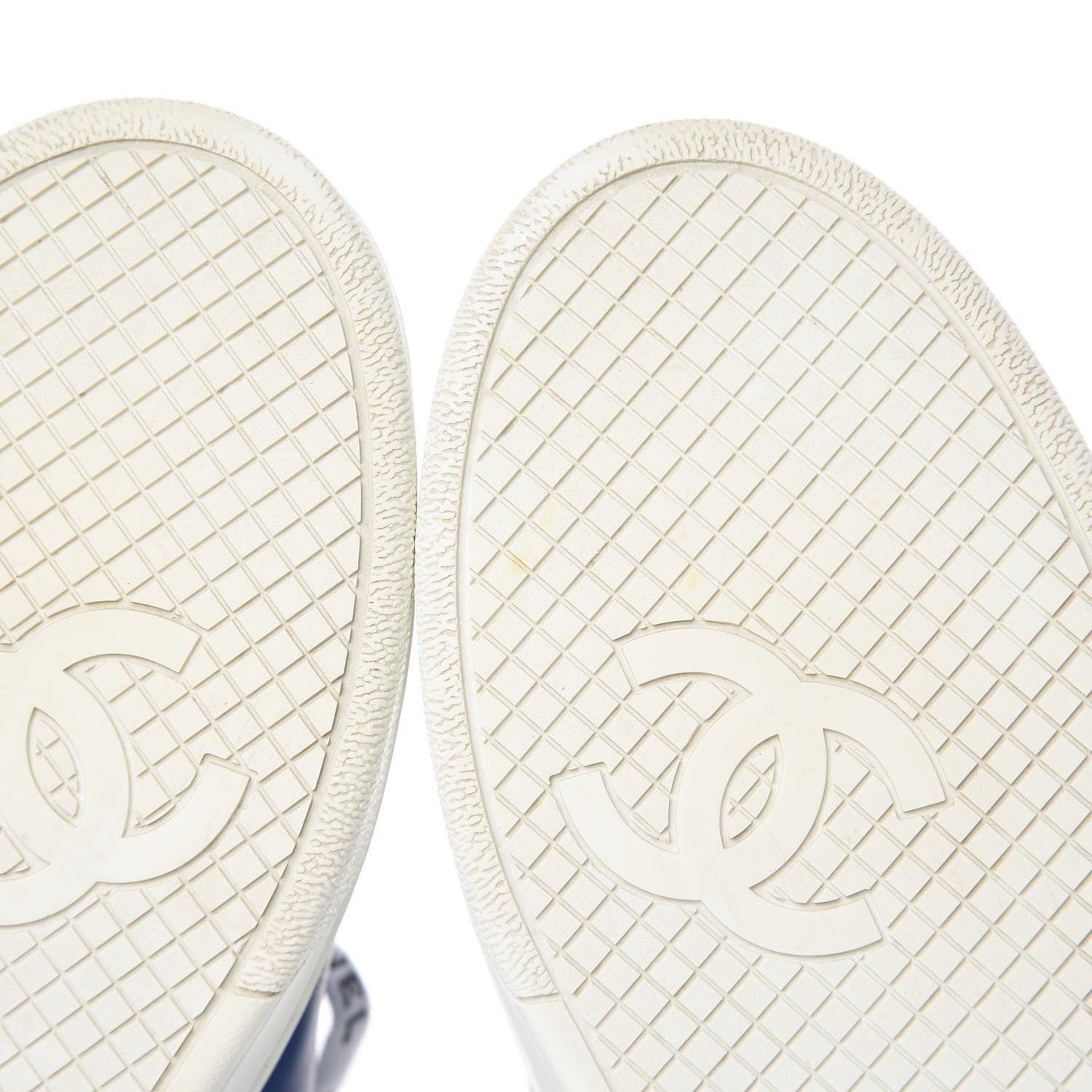 Chanel Calfskin Mens CC Sneakers 36 Royal Blue 11 of 14