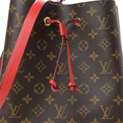 Louis Vuitton Monogram Neonoe MM Coquelicot 7 of 9