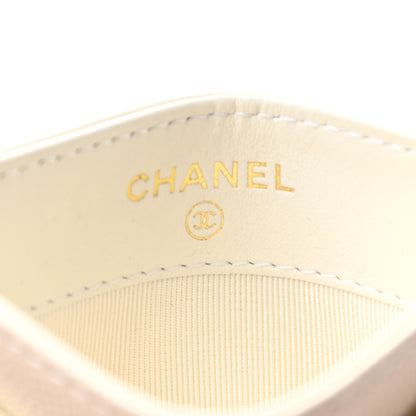 Chanel Caviar Quilted Card Holder White 6 of 8