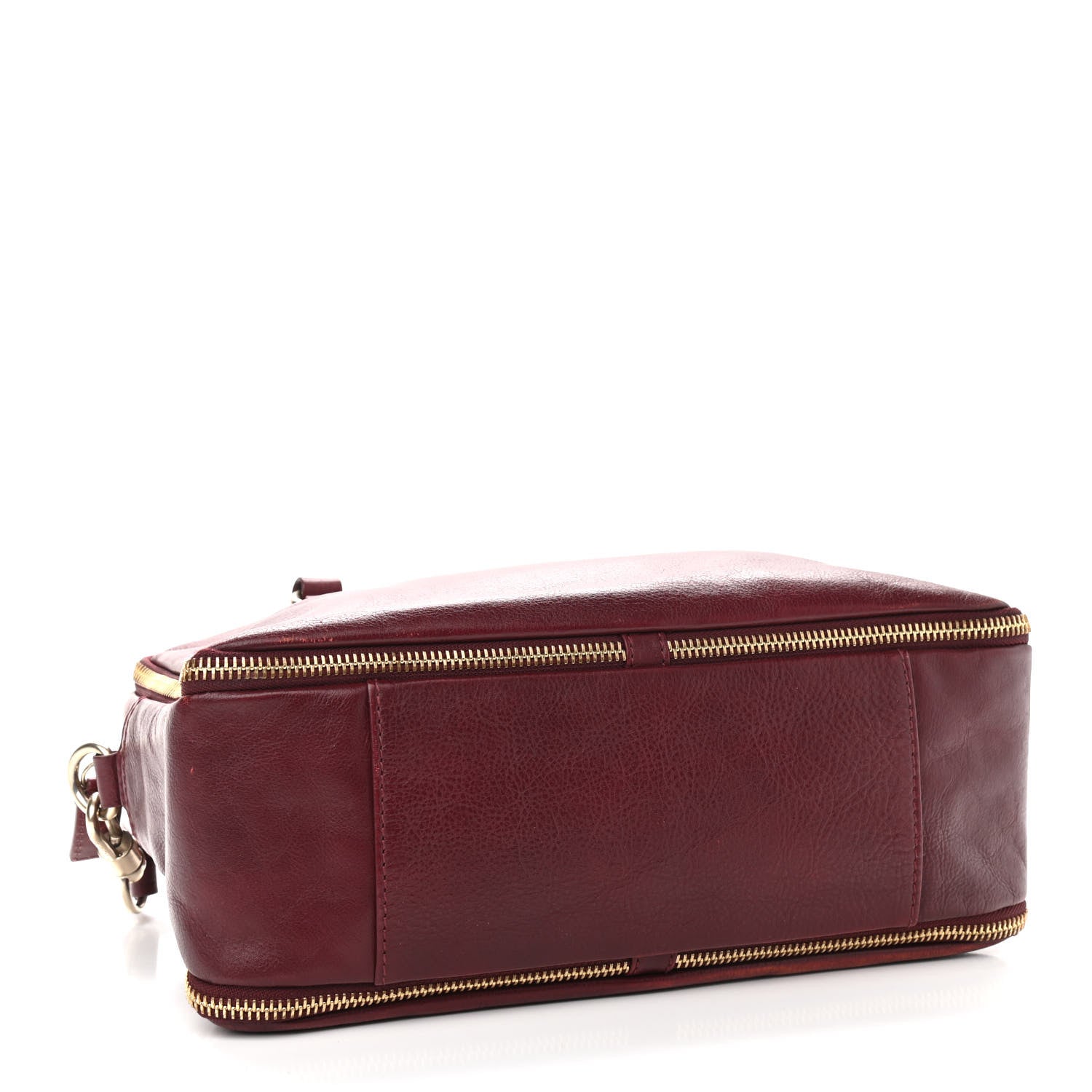 Givenchy Calfskin Top Handle Satchel Burgundy 4 of 13