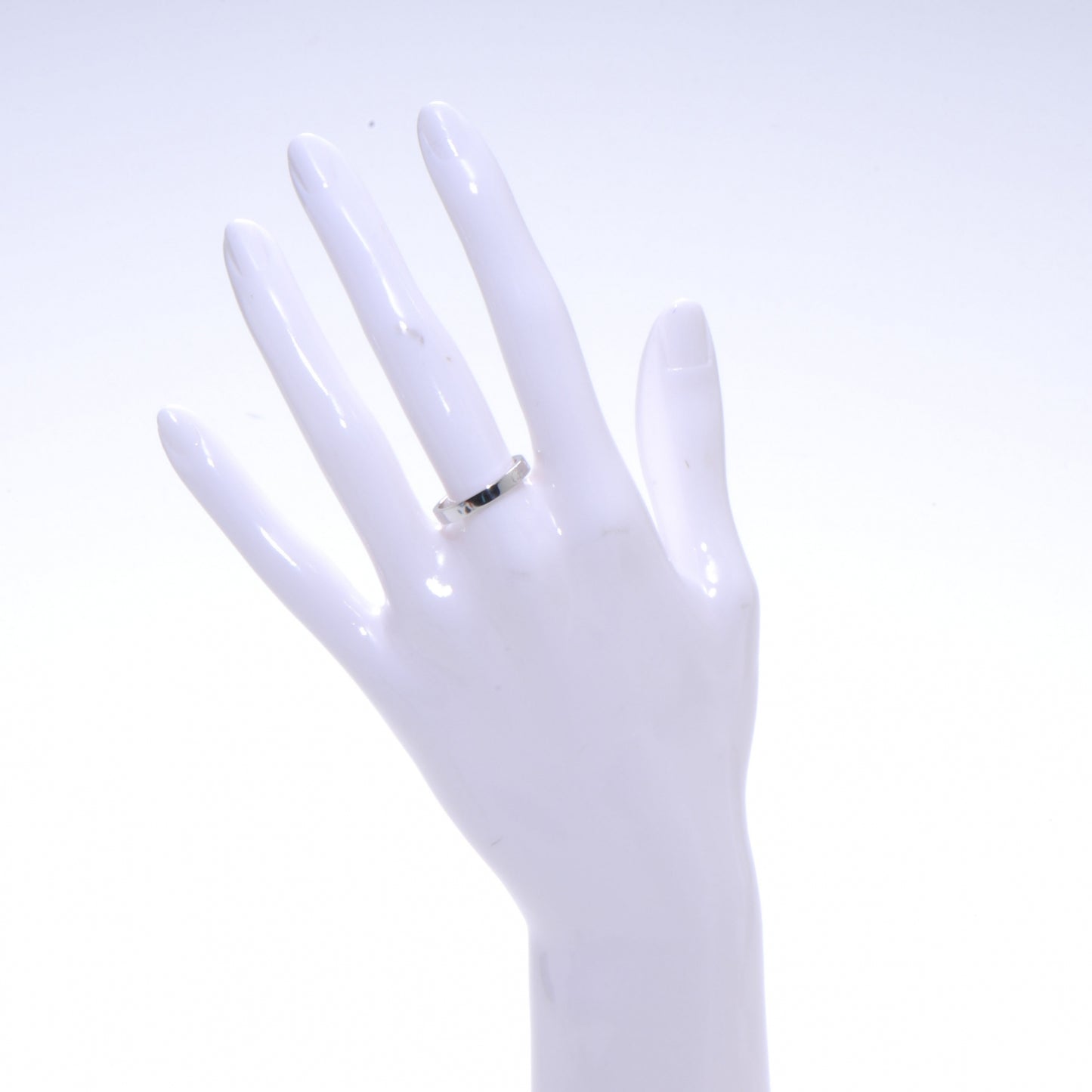 Platinum Engagement Ring 56 7.75