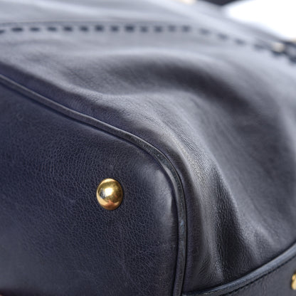 Saint Laurent Calfskin Large Muse Navy Blue 16 of 26