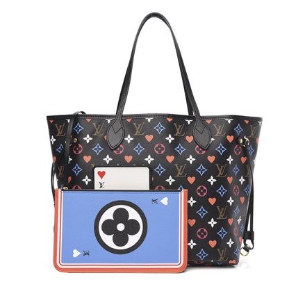 Louis Vuitton Game On Neverfull MM Black 1 of 8
