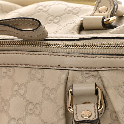 Gucci Guccissima Medium Sukey Top Handle Bag White 26 of 26