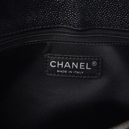 Chanel Caviar Quilted Grand Shopping Tote GST Black 6 of 10