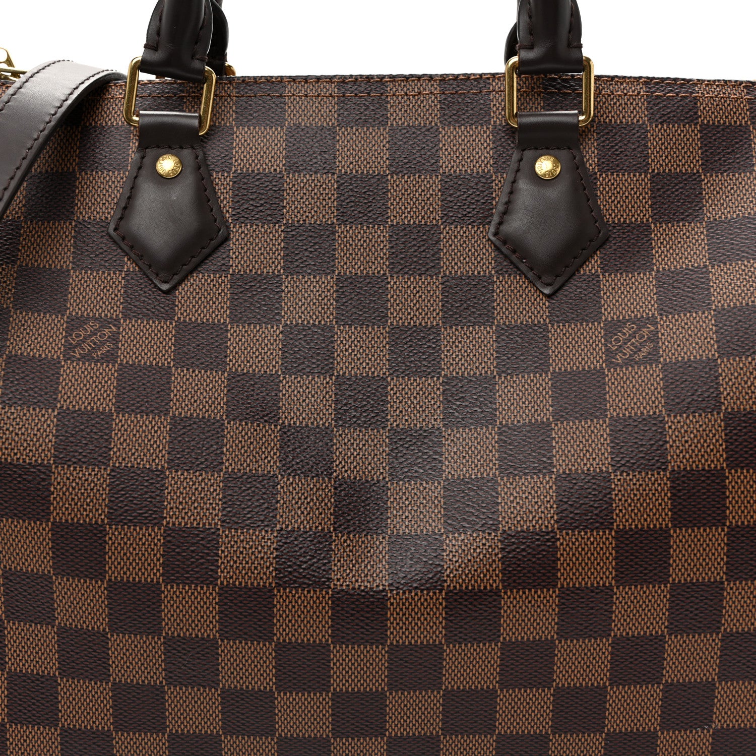Louis Vuitton Damier Ebene Speedy Bandouliere 30 8 of 10