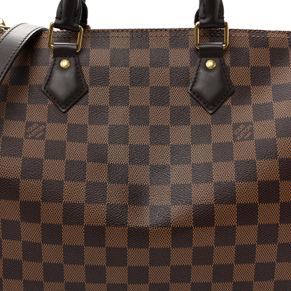 Louis Vuitton Damier Ebene Speedy Bandouliere 30 8 of 10