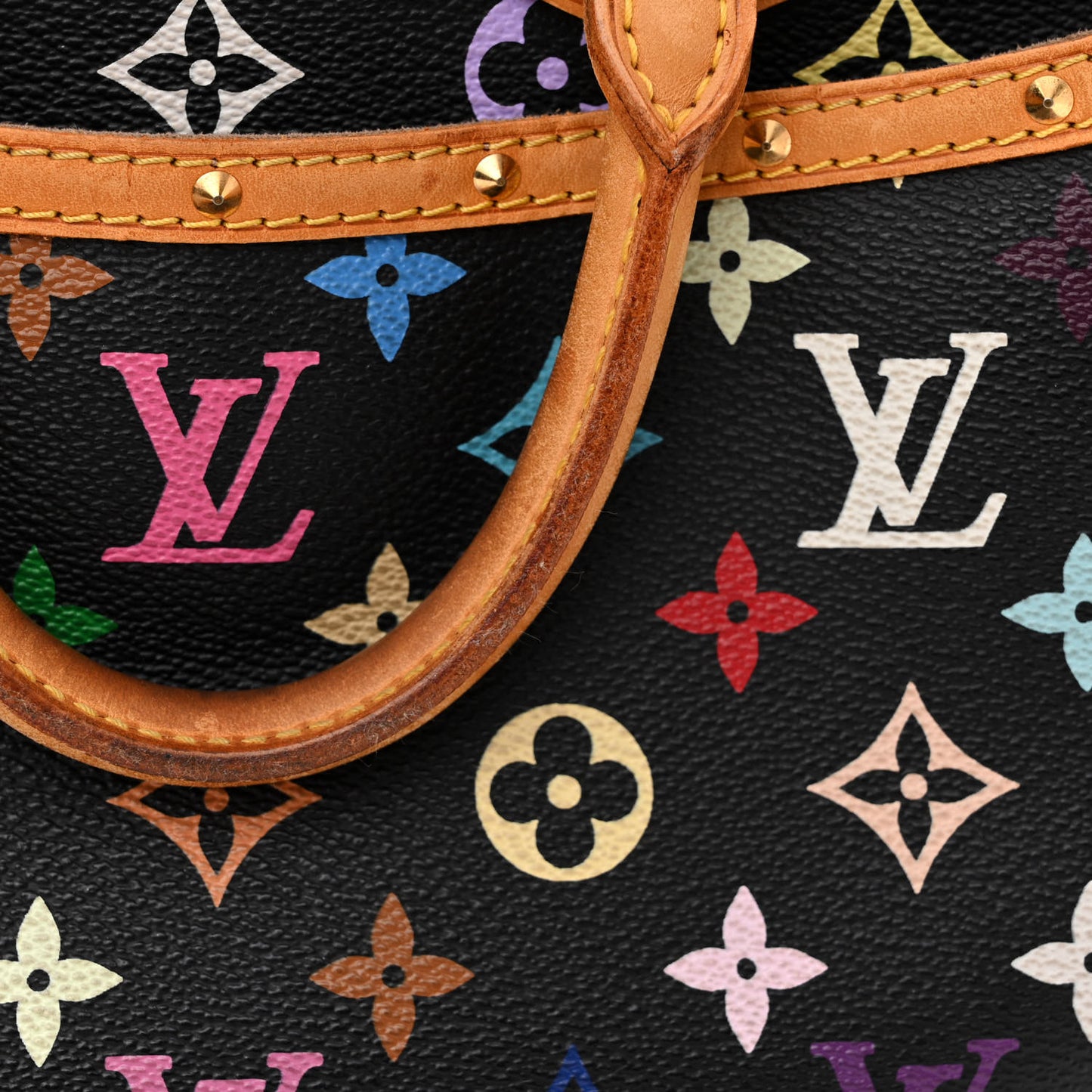 Monogram Multicolor Trouville Black