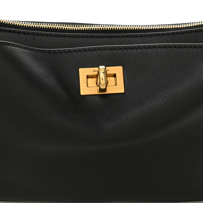 Balenciaga Natural Smooth Calfskin Rodeo Sling Pochette Black 8 of 10