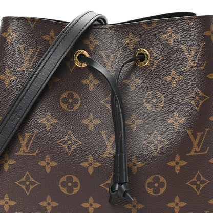 Louis Vuitton Monogram Neonoe MM Black 7 of 10