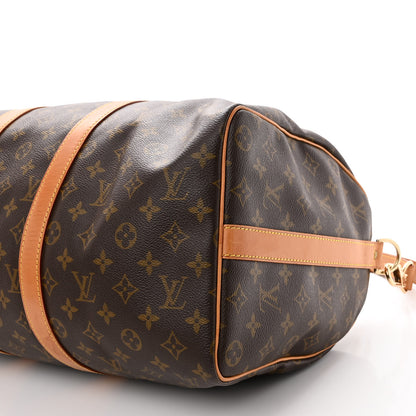 Louis Vuitton Monogram Keepall Bandouliere 45 10 of 13