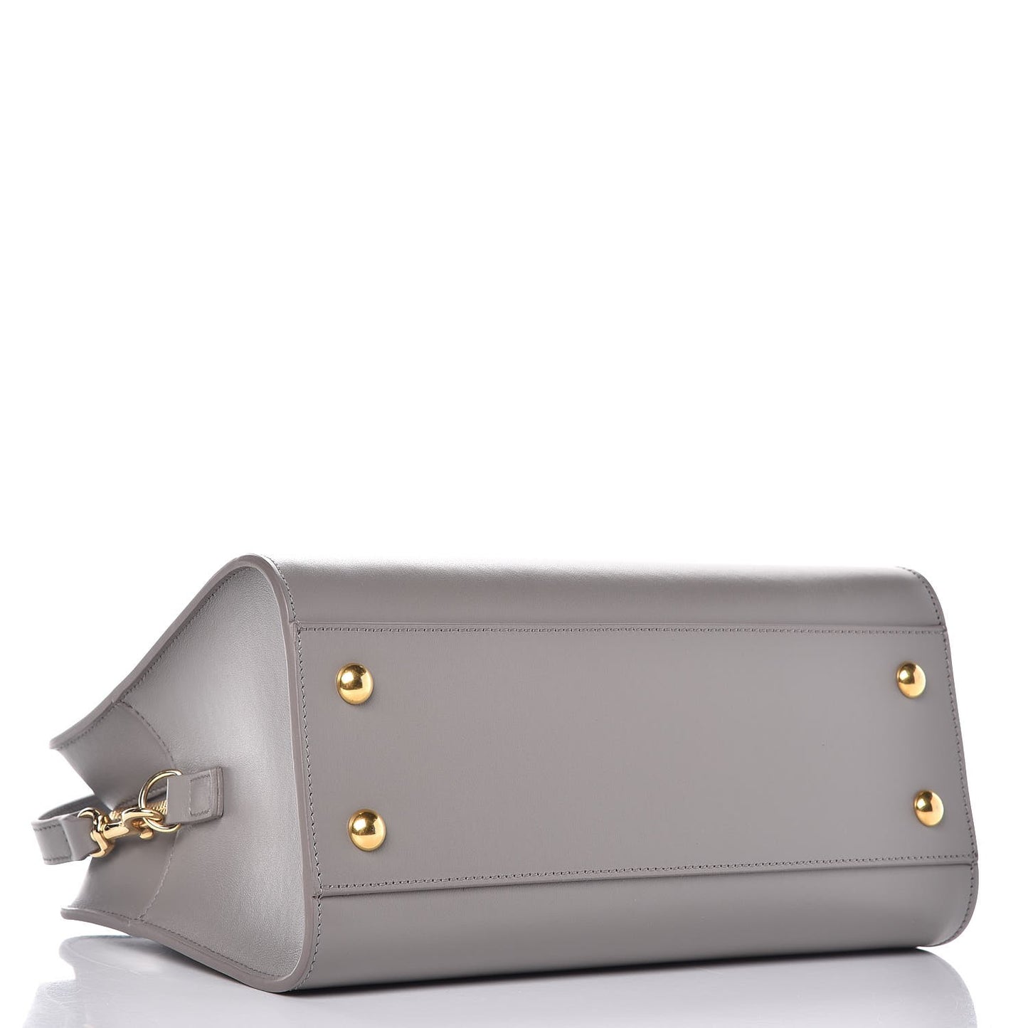 Calfskin Monogram Baby Cabas Fog