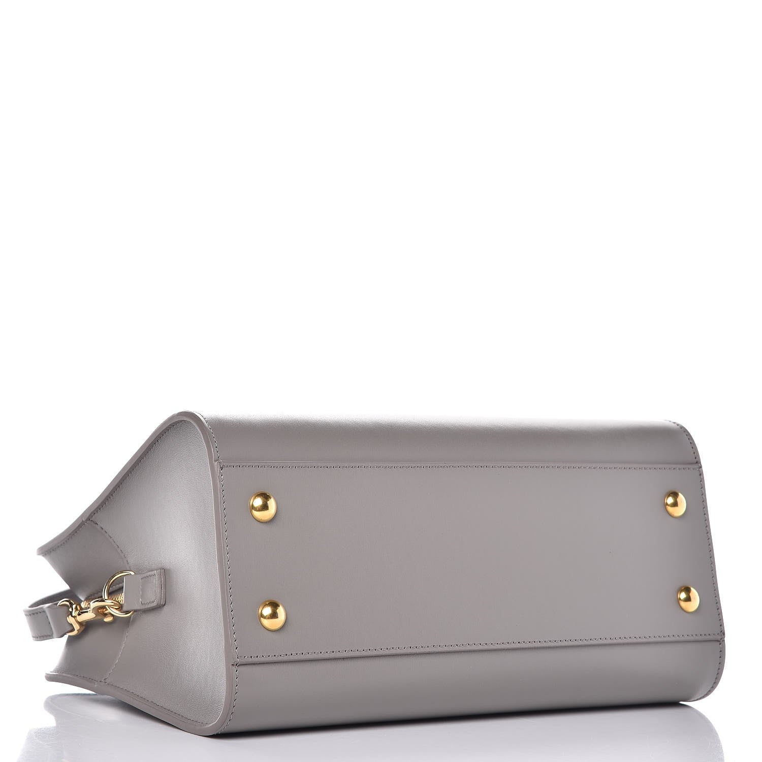 Saint Laurent Calfskin Monogram Baby Cabas Fog 4 of 7