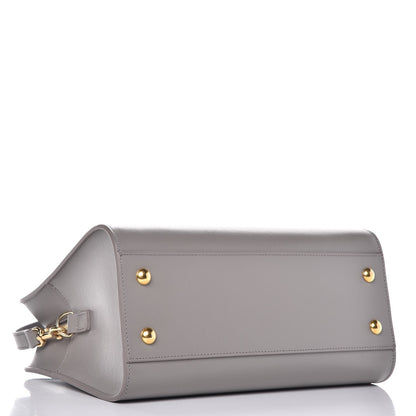 Saint Laurent Calfskin Monogram Baby Cabas Fog 4 of 7