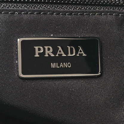 Prada Tessuto Nylon Saffiano Belt Bag Black 6 of 11