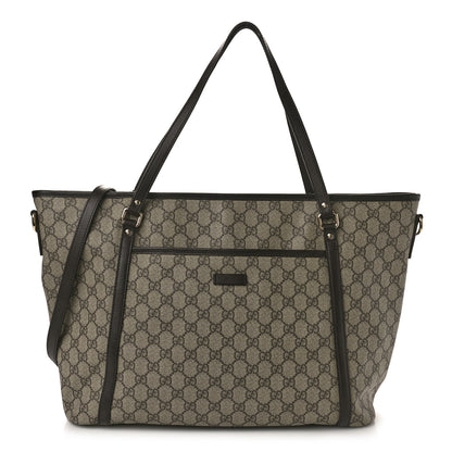 Gucci GG Supreme Monogram Medium Joy Tote Brown 1 of 10