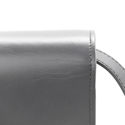 Celine Box Calfskin Teen Classic Box Flap Bag Light Charcoal 13 of 14