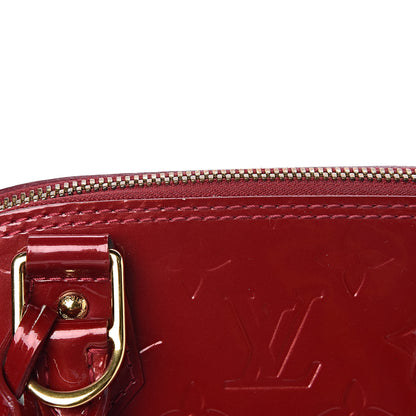Louis Vuitton Vernis Alma BB Pomme D'Amour 8 of 17