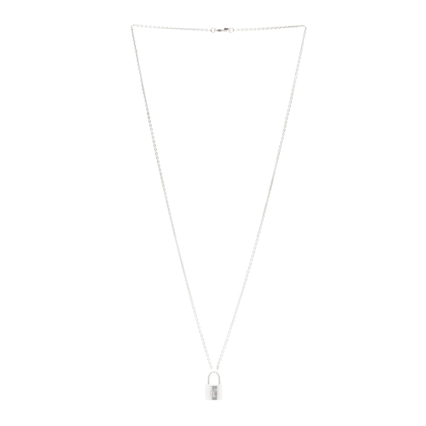 Sterling Silver Lockit Necklace
