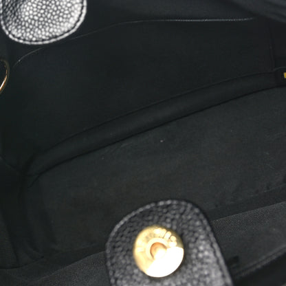 Chanel Caviar Quilted Petit Shopping Tote PST Black 5 of 11