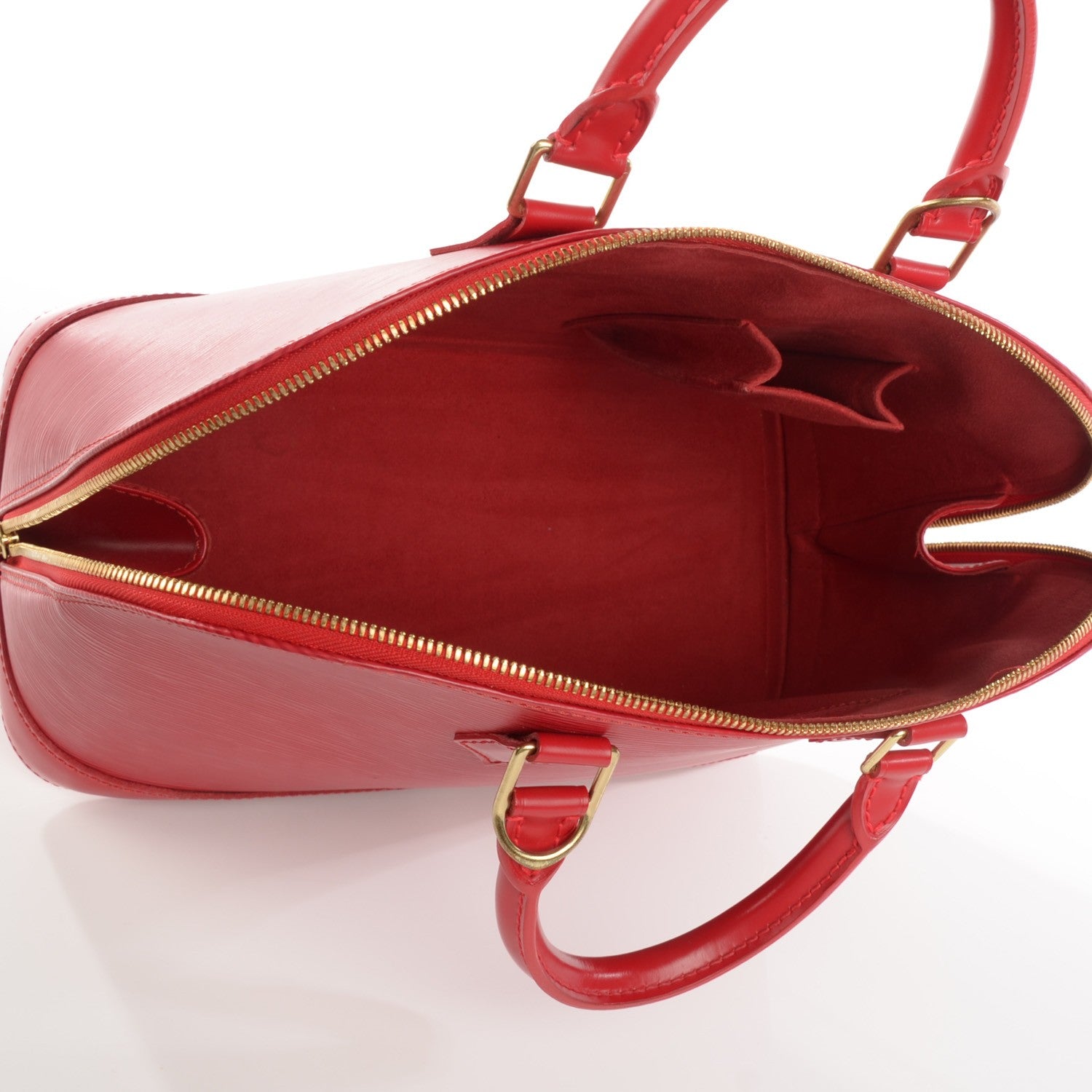 Louis Vuitton Epi Alma MM Carmine 5 of 9