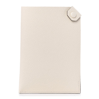 Hermes Epsom Tarmac PM Passport Holder Nata 1 of 8