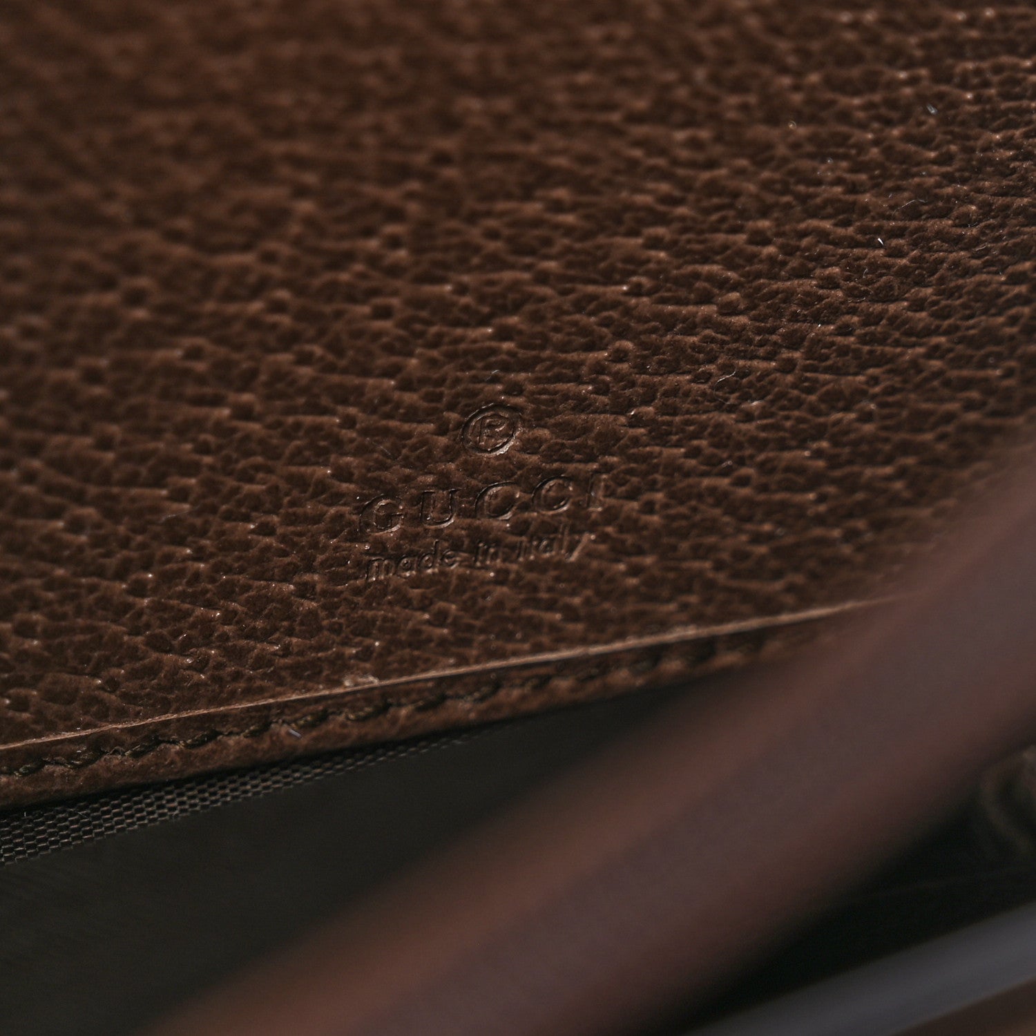 Gucci GG Supreme Monogram Web Ophidia Continental Wallet Brown 7 of 7