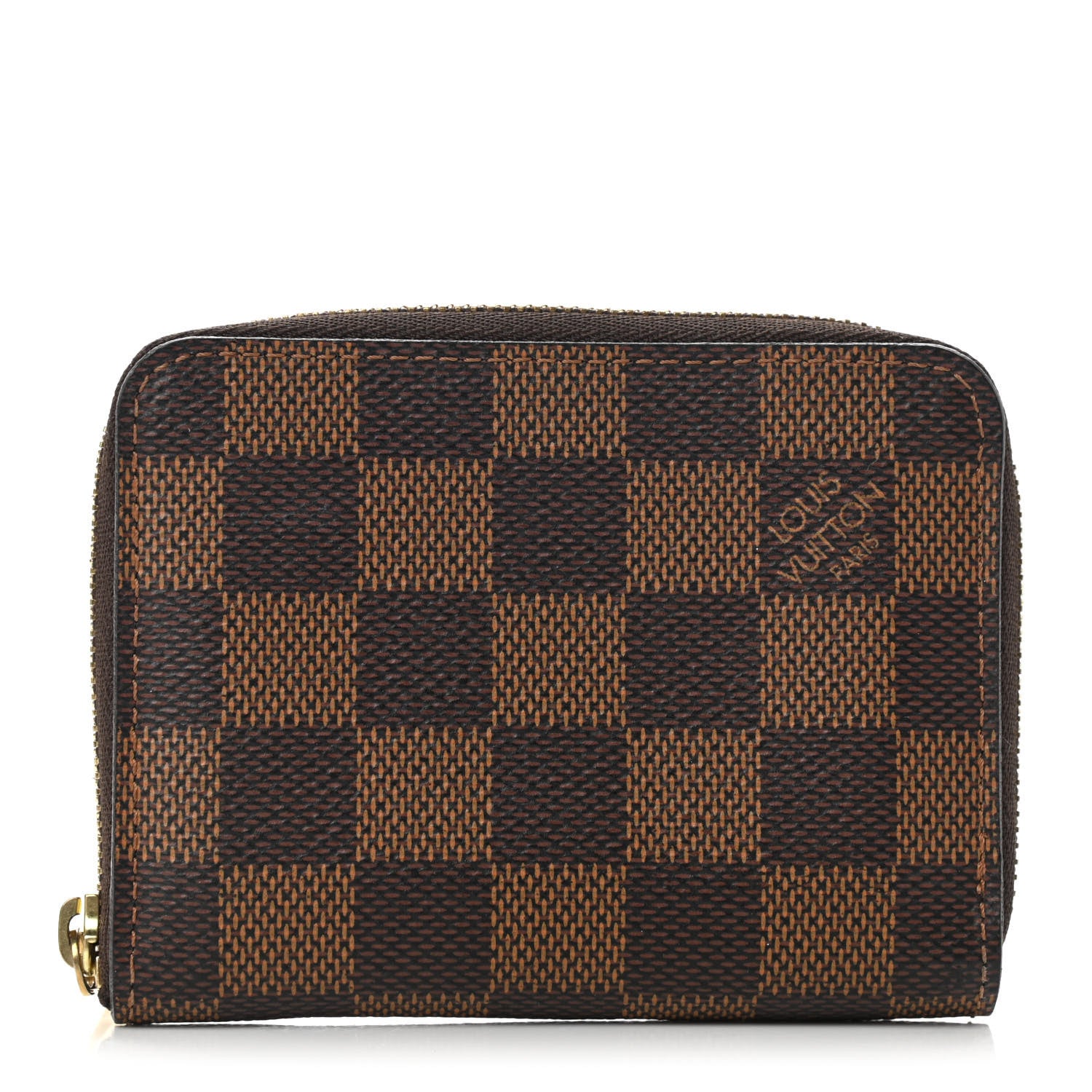 Louis Vuitton Damier Ebene Zippy Coin Purse 1 of 8