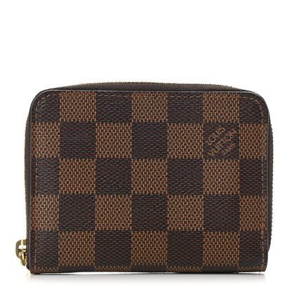 Louis Vuitton Damier Ebene Zippy Coin Purse 1 of 8
