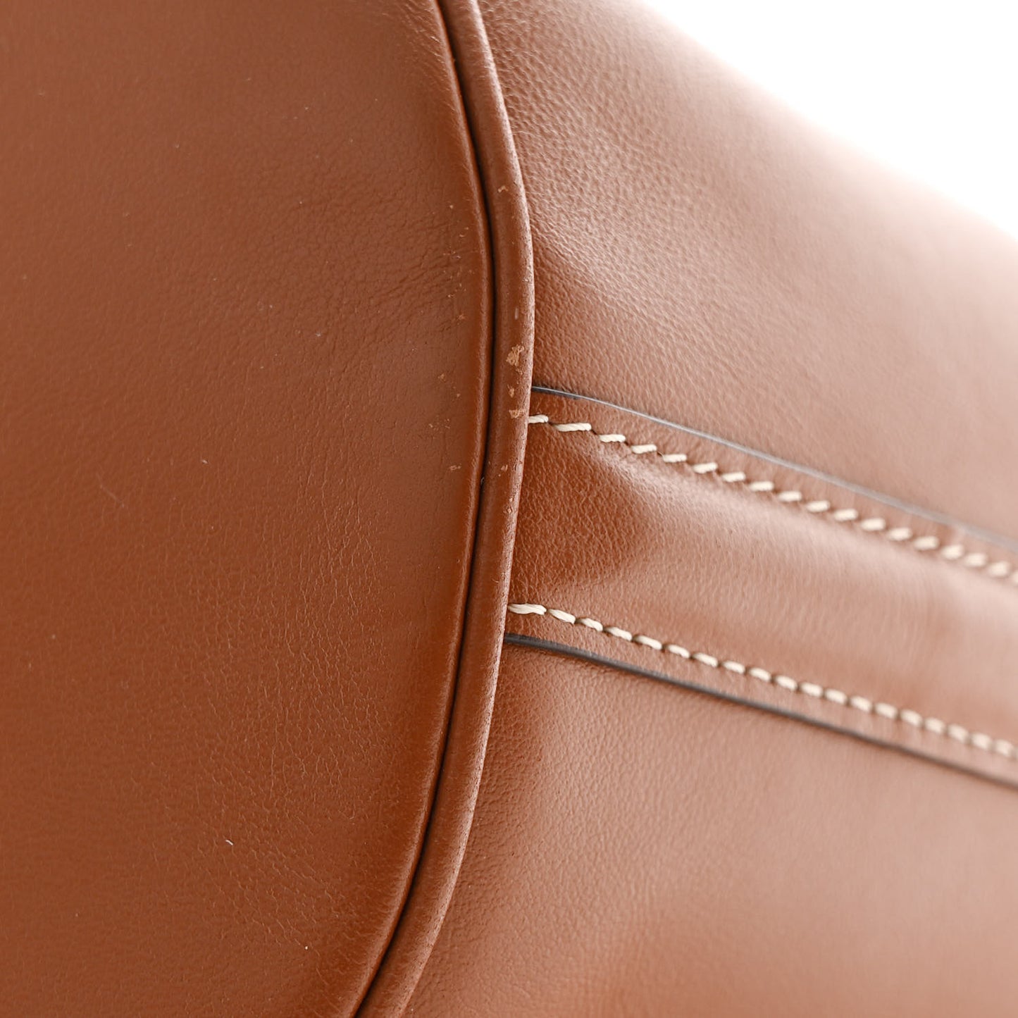 Smooth Calfskin Teen Bucket 16 Tan