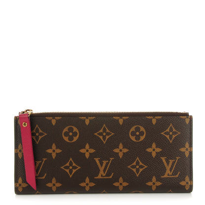 Louis Vuitton Monogram Adele Wallet Fuchsia 1 of 8