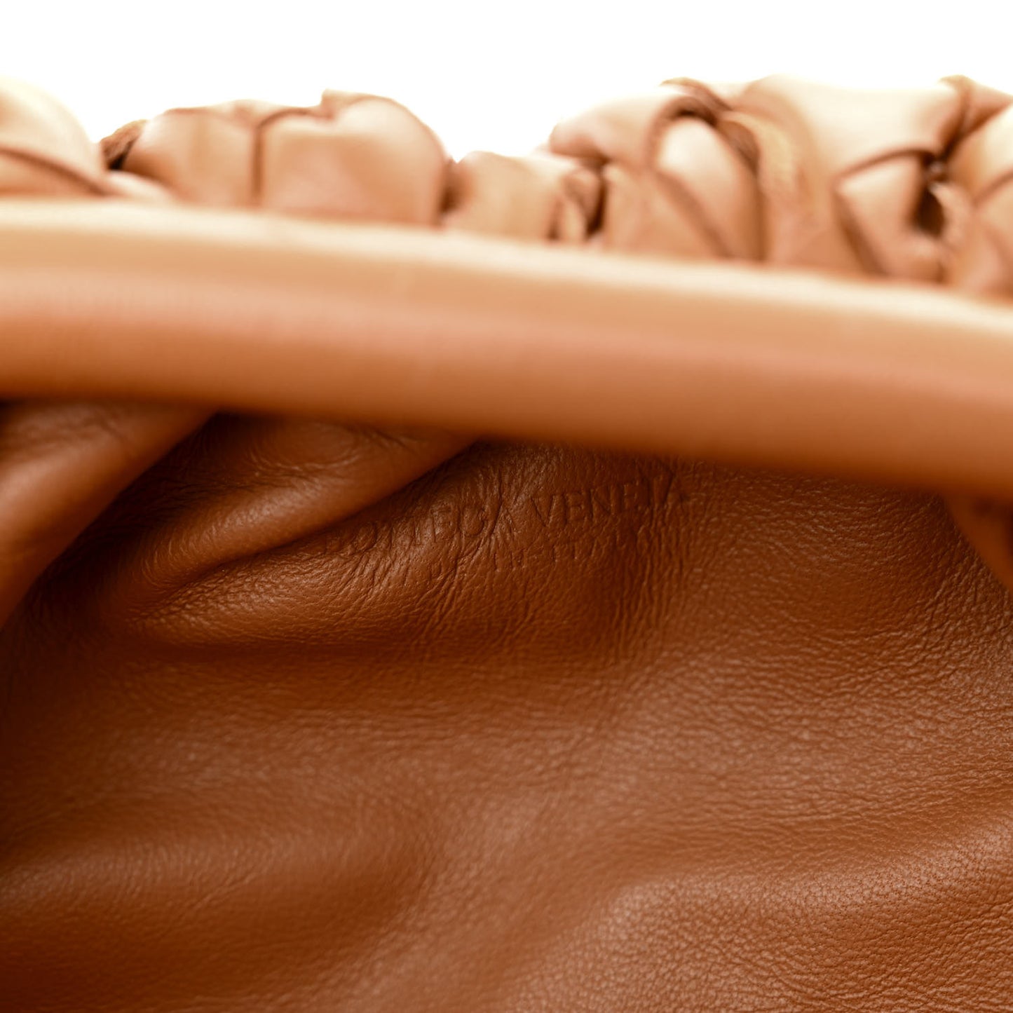 Nappa Intrecciato The Mini Pouch Carmel