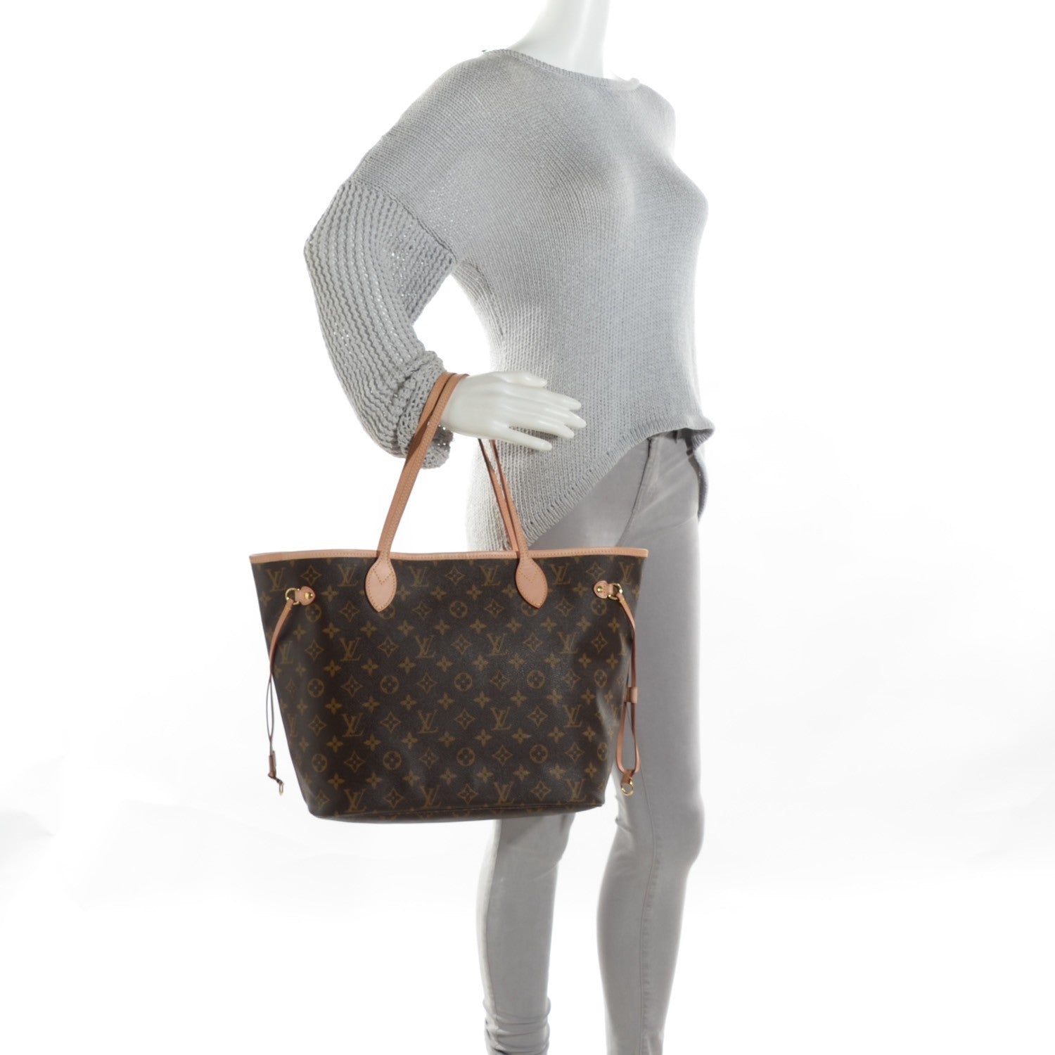 Louis Vuitton Monogram Neverfull MM 2 of 7