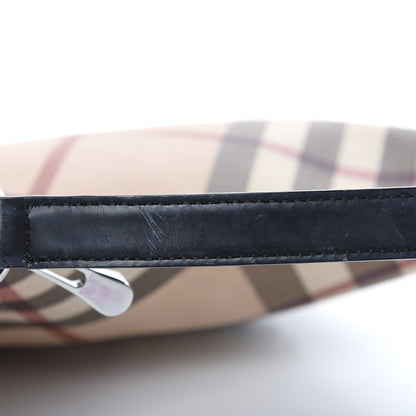 Burberry Supernova Check Buckle Hobo Black 17 of 19