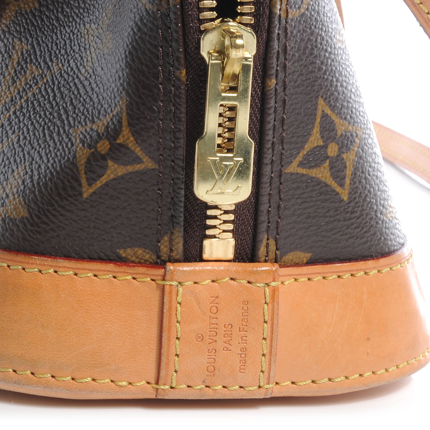 Louis Vuitton Monogram Alma BB 8 of 9