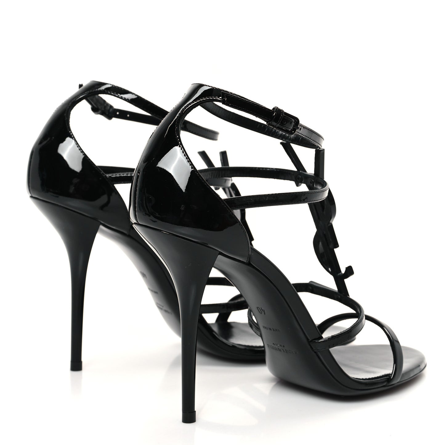 Patent Cassandra 100 Sandals 40 Black
