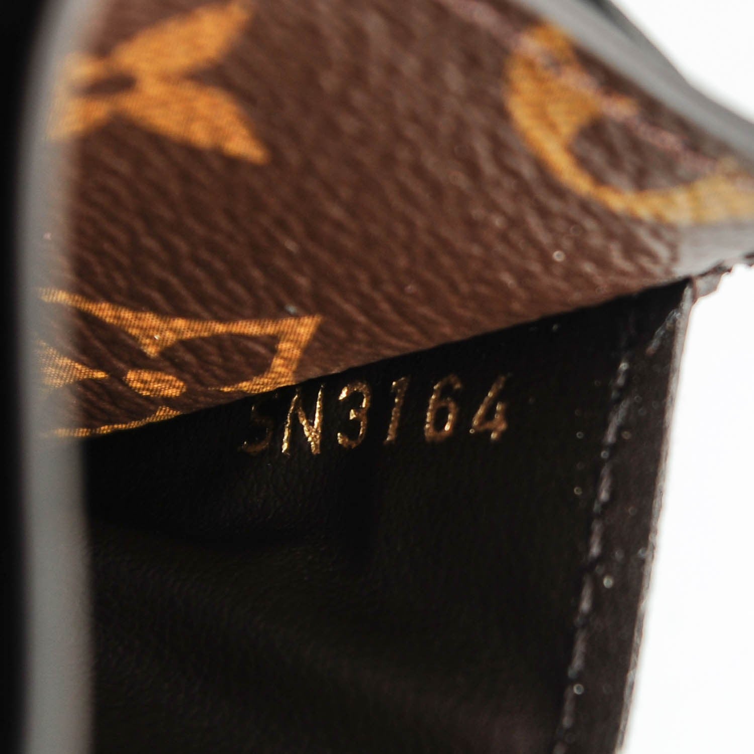 Louis Vuitton Monogram Pallas Wallet Black 7 of 7