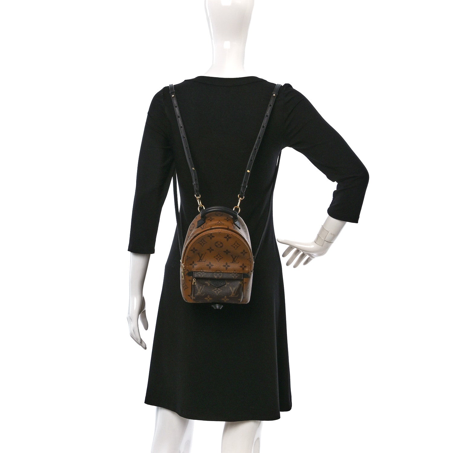 Louis Vuitton Reverse Monogram Palm Springs Backpack Mini 2 of 8