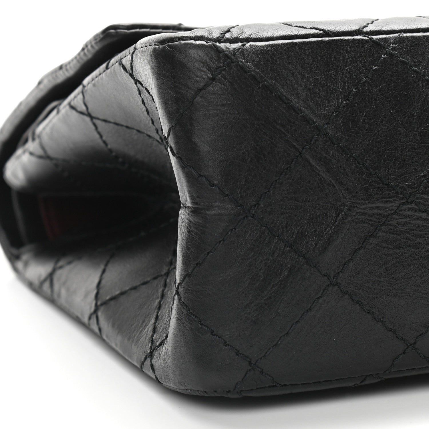 Chanel Aged Calfskin Quilted 2.55 Reissue 226 Flap Black 8 of 11
