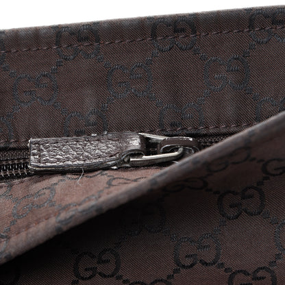 Gucci Nylon Monogram Large Messenger Brown 14 of 15