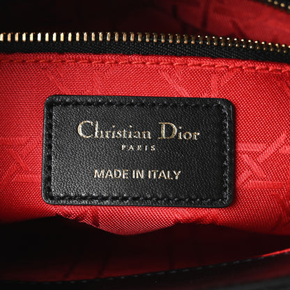 Christian Dior Lambskin Cannage Small My ABCDior Lady Dior Black 6 of 11