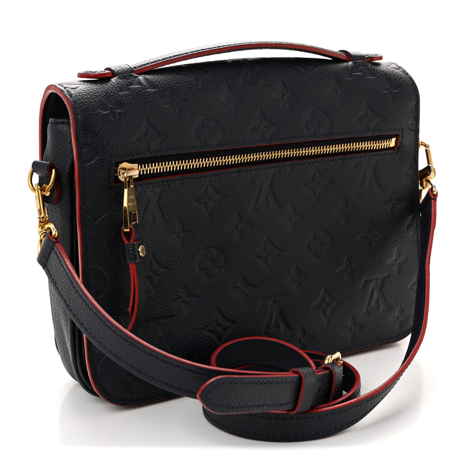 Louis Vuitton Empreinte Pochette Metis Marine Rouge 3 of 11