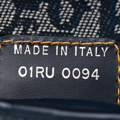 Christian Dior Monogram Saddle Bag Blue 7 of 9