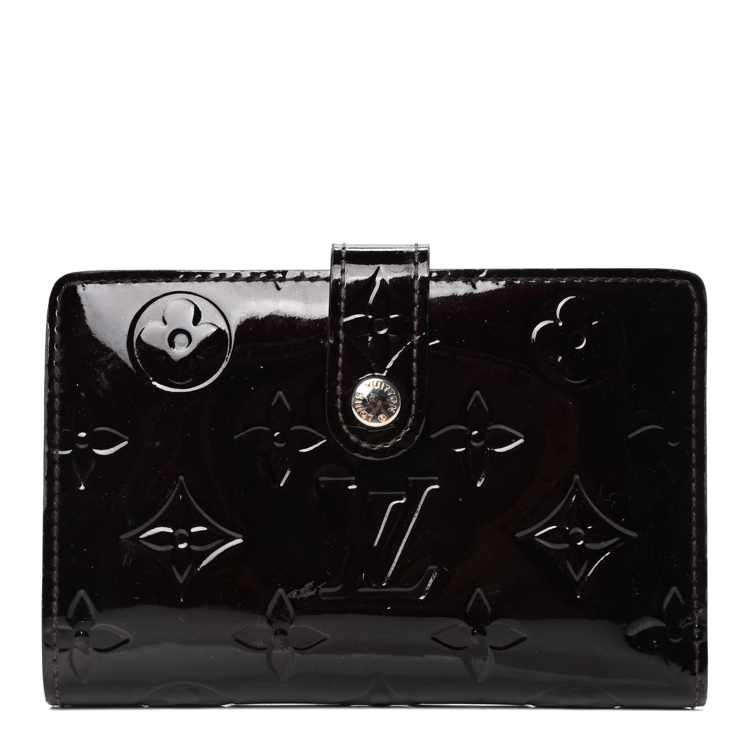 Louis Vuitton Vernis French Purse Wallet Amarante 1 of 5
