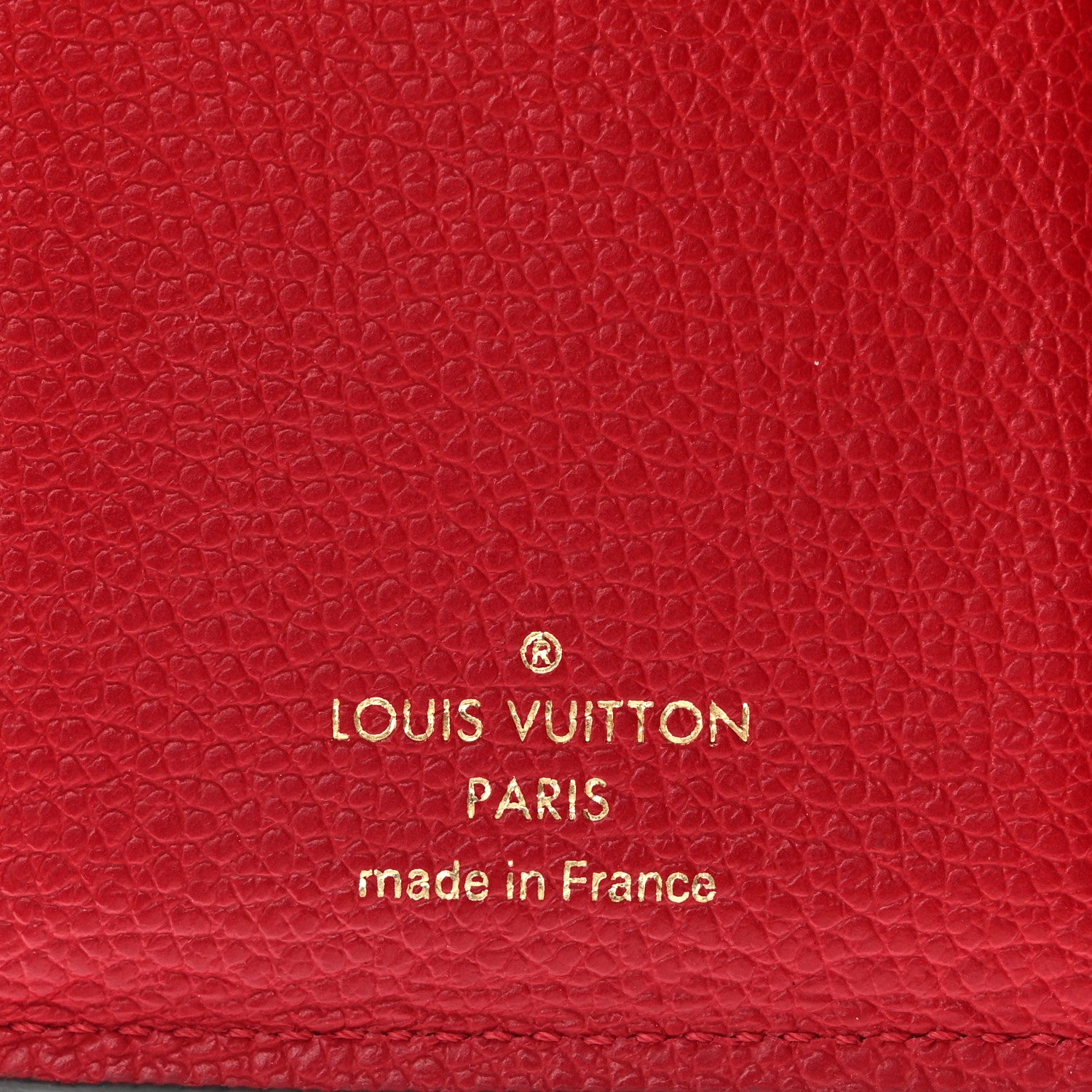 Louis Vuitton Empreinte Victorine Wallet Scarlet 7 of 14