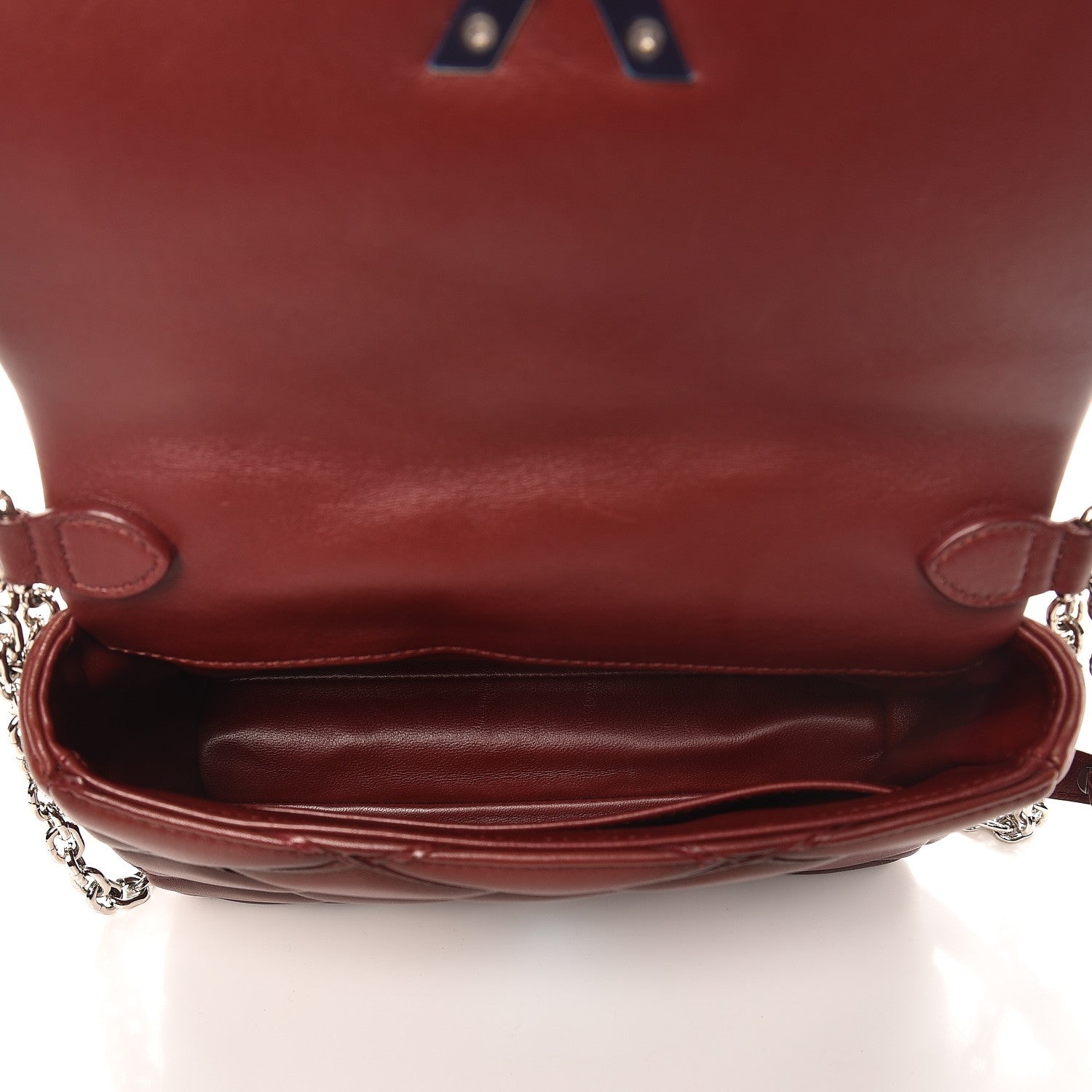 Louis Vuitton Lambskin Malletage GO-14 PM Bordeaux 6 of 7