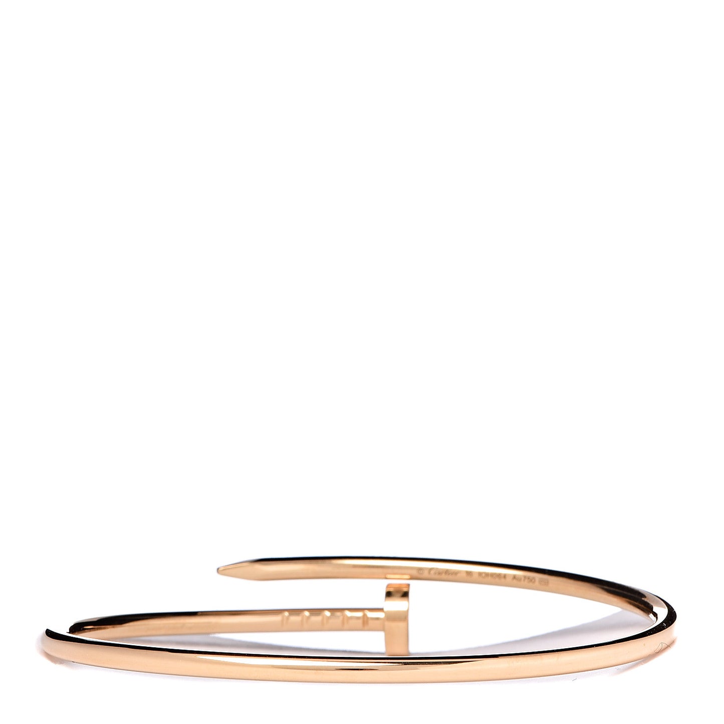 18K Yellow Gold Small Juste Un Clou Bracelet 16
