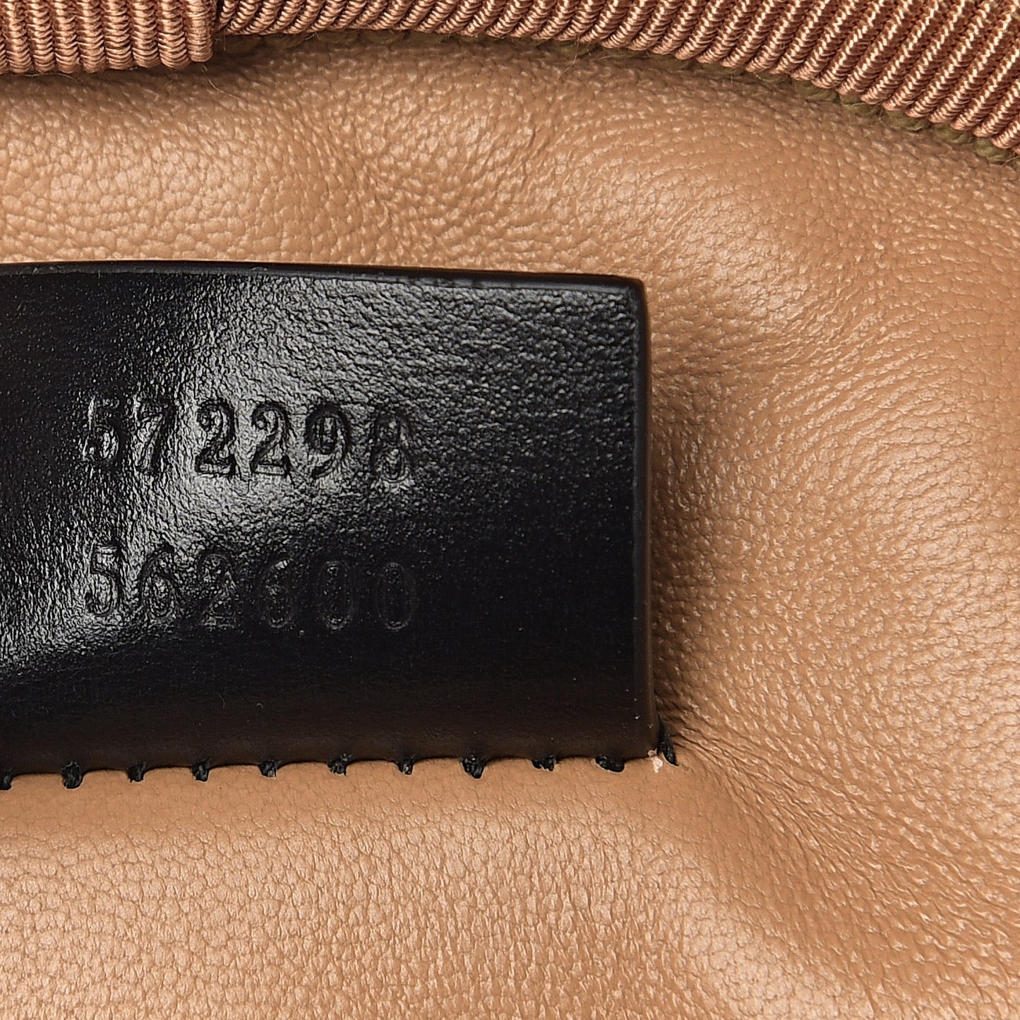 Calfskin Trapuntata Zumi Belt Bag Black