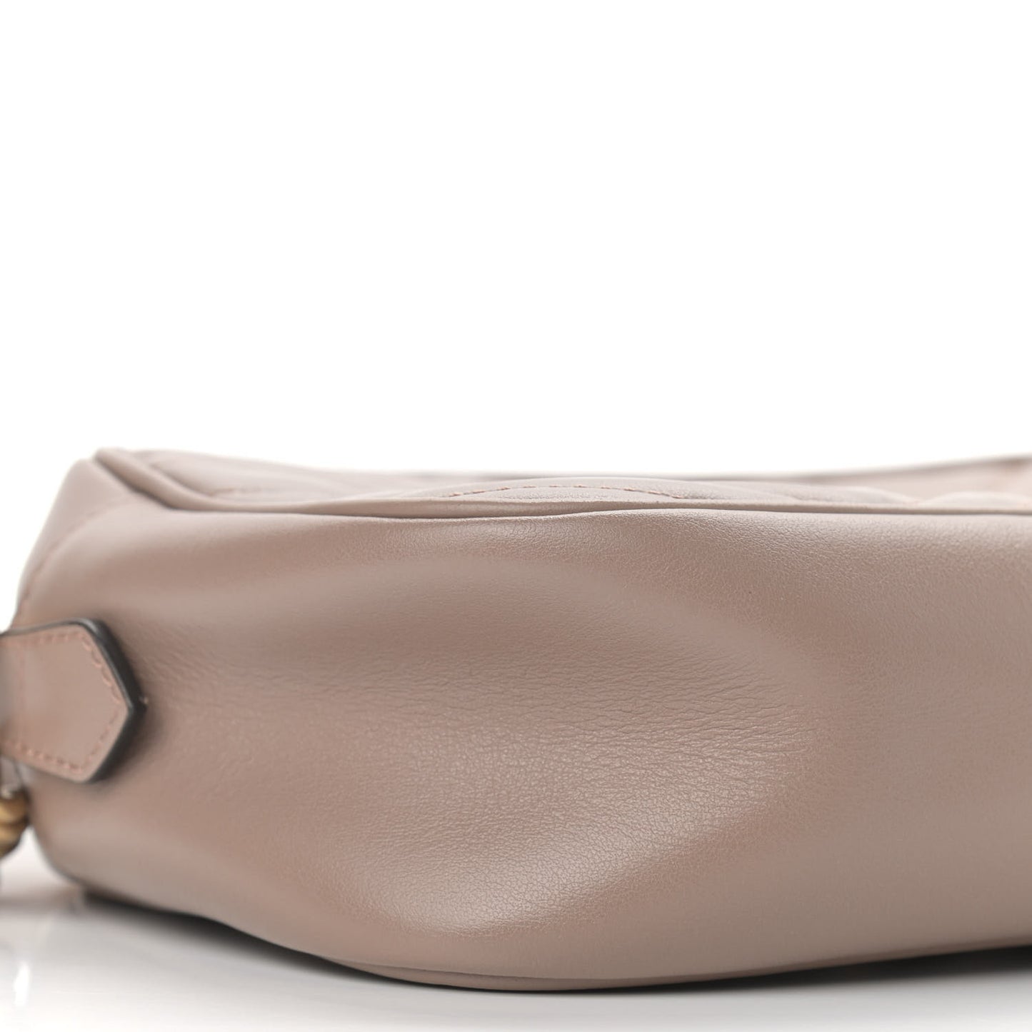 Calfskin Matelasse Small GG Marmont Chain Shoulder Bag Porcelain Rose