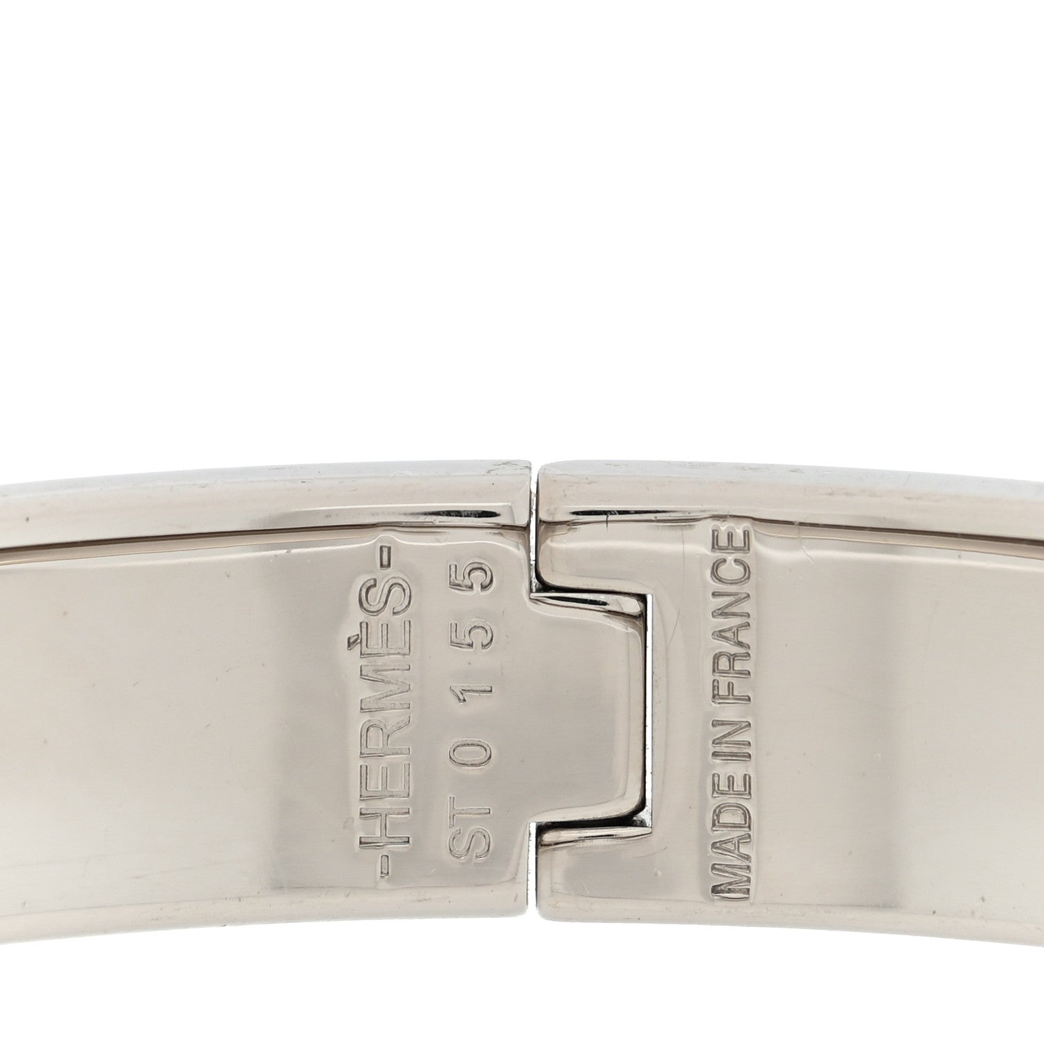 Hermes Enamel Narrow Clic Clac H Bracelet PM Black 4 of 4